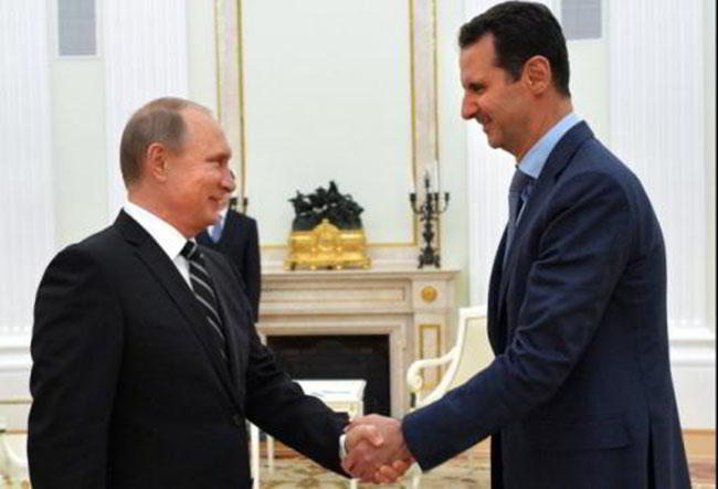 putin-Al-Assad