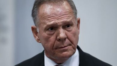 Photo of “I never molested anyone.”- Roy Moore