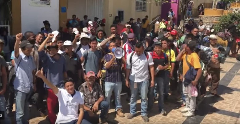 Members of Caravan Headed to US Tijuana Border