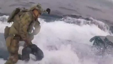 Photo of See How a US Coast Guard Unit Jumps on and Seizes Moving Narco Submarine