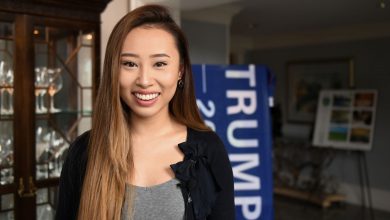 Photo of Michigan Pageant Winner Who Lost Crown for Her Conservative Views Joins Trump Re-Election Campaign
