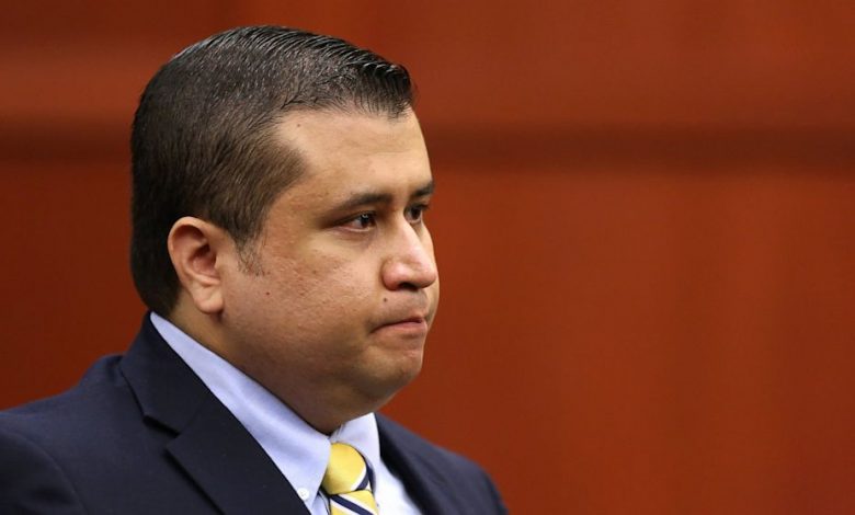 George Zimmerman during Trayvon Martin trial