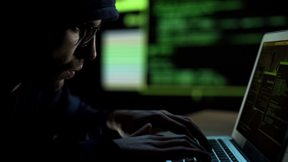 A would be hacker purchasing Ransomware as a Service