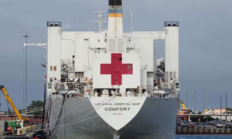 Photo of USNS Comfort