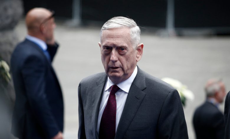 Former US Secretary of Defence James Mattis