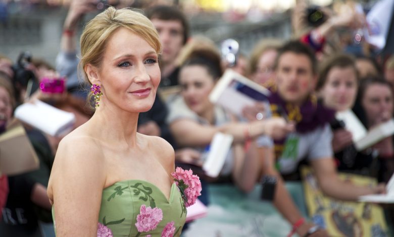 K Rowling arriving for the World Premiere of 'Harry Potter & the Deathly Hallows Part 2.'
