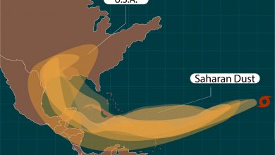 Photo of Major Subsaharan Dust Cloud Reaches the US