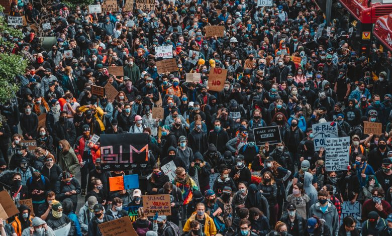 George Floyd protests in Seattle.