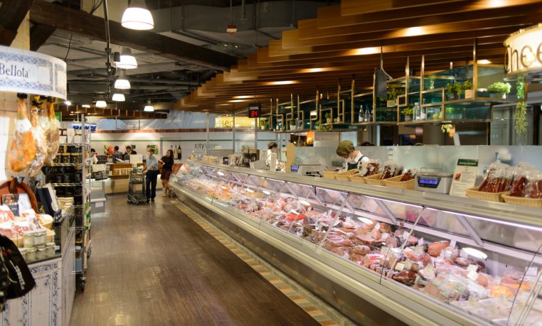 Image of a supermarket