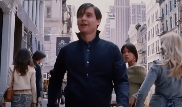 Image from Spiderman 3 video used in the viral DeepFake video.