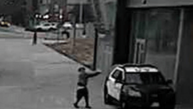 Photo of Police Officer Targeting Leads Biden Push on Gun Control
