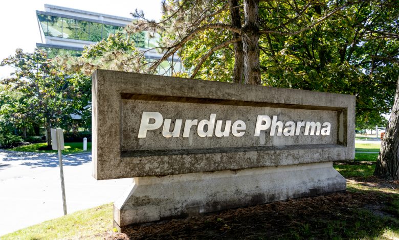 Purdue Pharma corporate office in Canada.