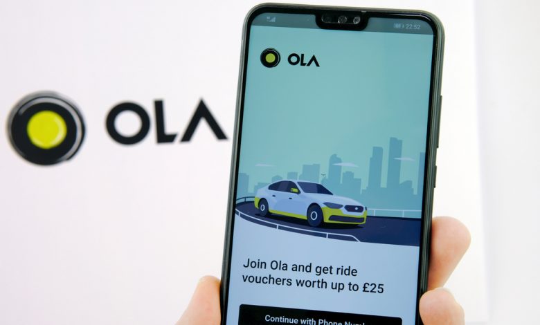 Ola app takes hit in London.