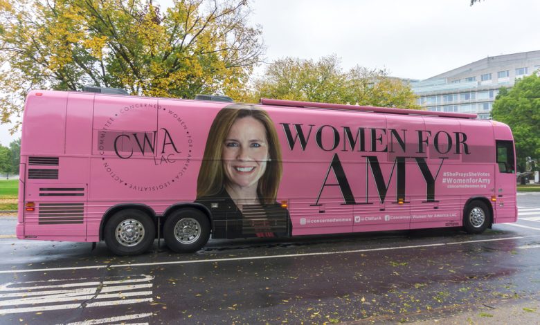 Amy Coney Barrett Sworn in to the Supreme Court.