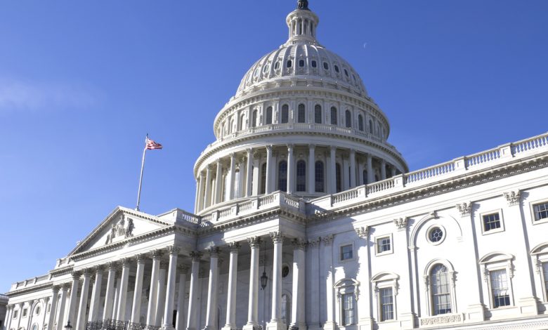 Capital building in Washington DC.