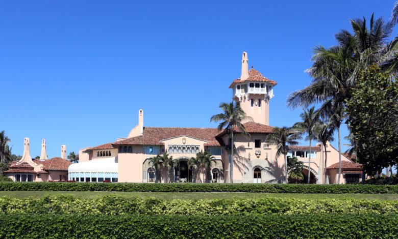 The Mar-a-Lago resort in Palm Beach, Florida.