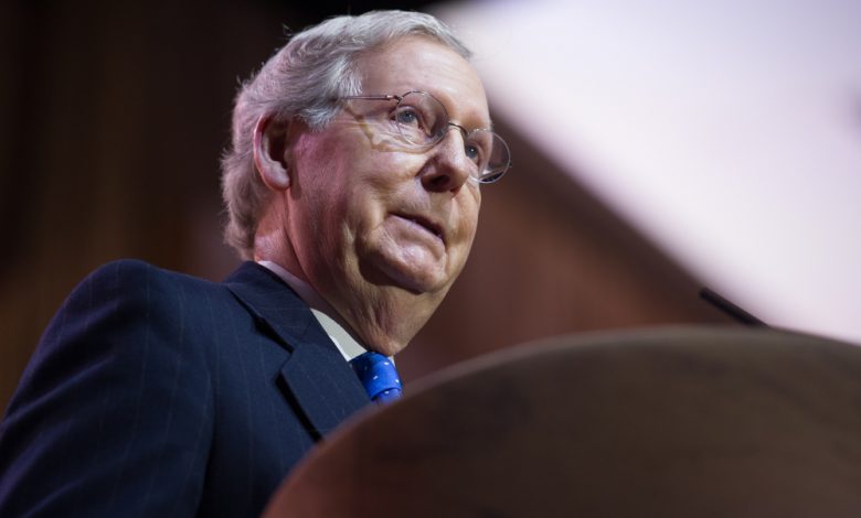 Image of Senator Mitch McConnell.