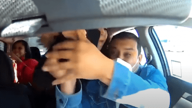 Photo of Women Arrested After a Viral Video Shows her Beating an Uber Driver