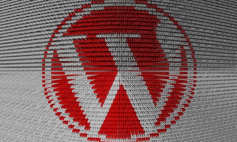 The Wordpress logo displayed in binary.