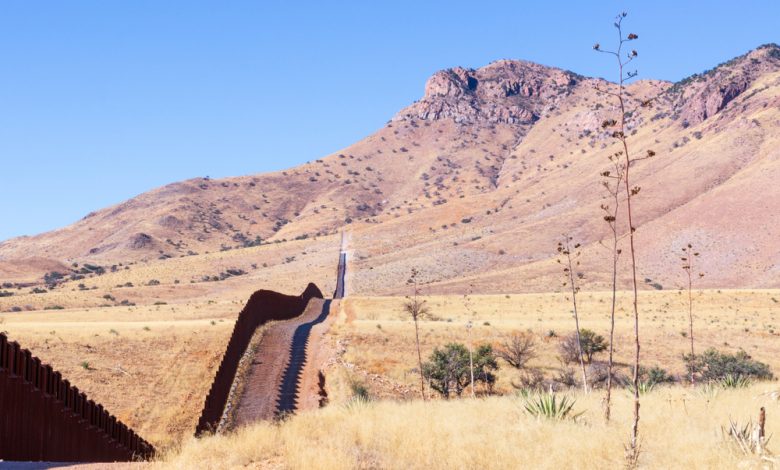 The US-Mexico border.