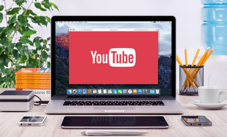 YouTube logo on the front view Apple MacBook Pro screen. YouTube presentation concept. YouTube is a video-sharing site allows users to upload, view, and share videos. Varna, Bulgaria - May 31, 2015.