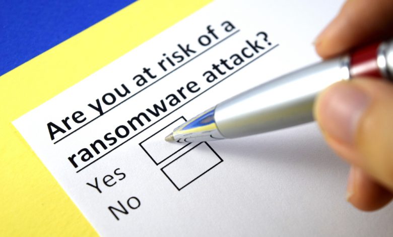 Are you at risk of a ransomware attack? Yes