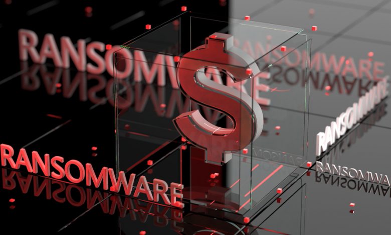 Cyber Security Email Phishing Ransomware Internet Technology 3d Illustration