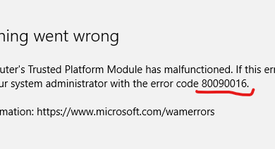 Photo of Troubleshooting Error Code 80090016: 3 Simple Methods