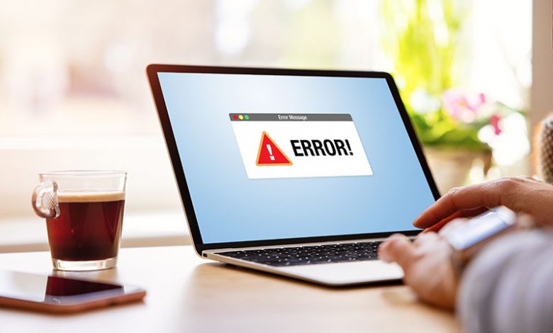 computer error message
