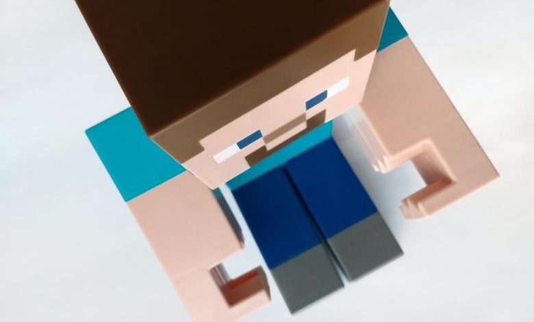 Minecraft Steve toy