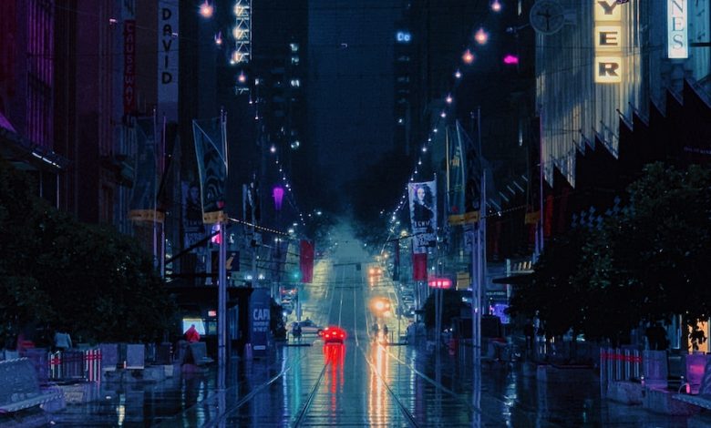 empty road surrounded buildings