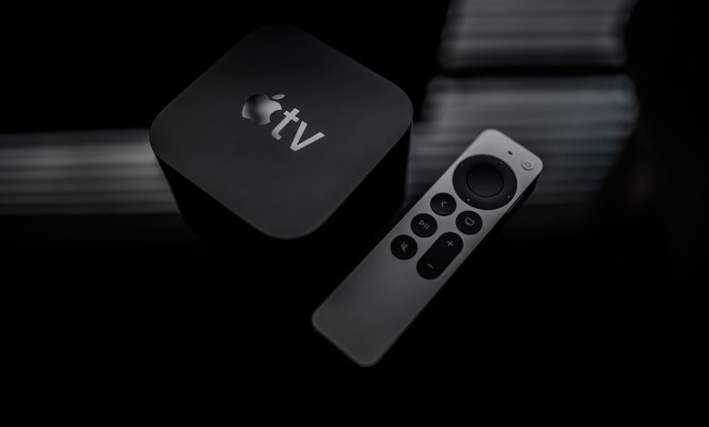 black apple tv remote control