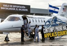 Photo of Appeals Court Halts Contempt Probe into Trump Administration Deportation Flights