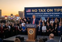 Photo of Trump Celebrates "No Tax on Tips" Success at Las Vegas Economic Summit