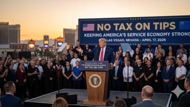 Photo of Trump Celebrates "No Tax on Tips" Success at Las Vegas Economic Summit