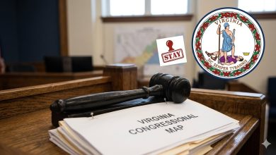 Photo of Virginia Judicial Stay Halts Implementation of Voter-Approved Redistricting Map