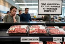 Photo of Trump Administration Suspends Beef Tariffs to Combat Rising Grocery Costs