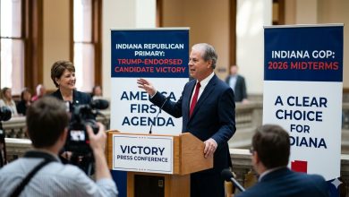 Photo of Trump-Backed Candidate Secures Key Victory in Indiana Primary