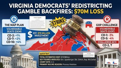 Photo of Virginia Democrats Face $70M Loss After Supreme Court Rejects Redistricting Maps